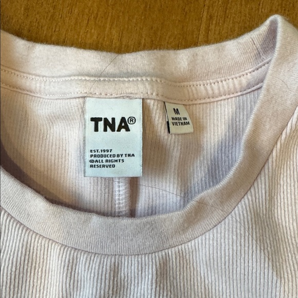 TNA Ribbed T-shirt Dress - Picture 3 of 4
